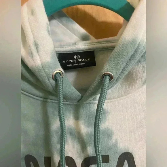 Hyper Space NASA Tie Dye Hoodie Size Large EUC - Picture 6 of 15